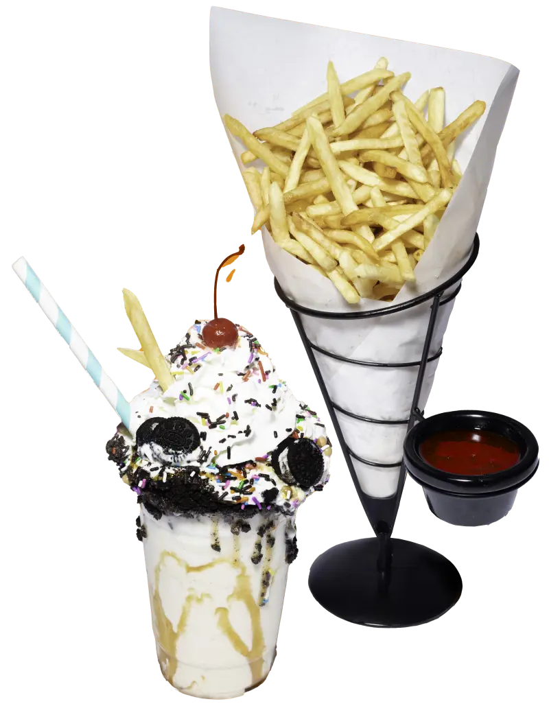 Fries and Milkshake