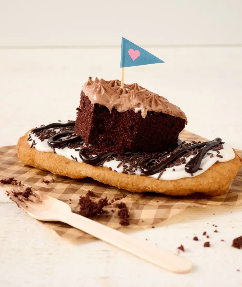 A slice of a cake
